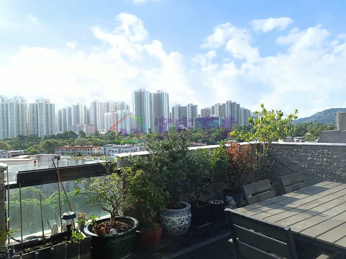 元朗 開揚景獨立樓梯三樓連天台
