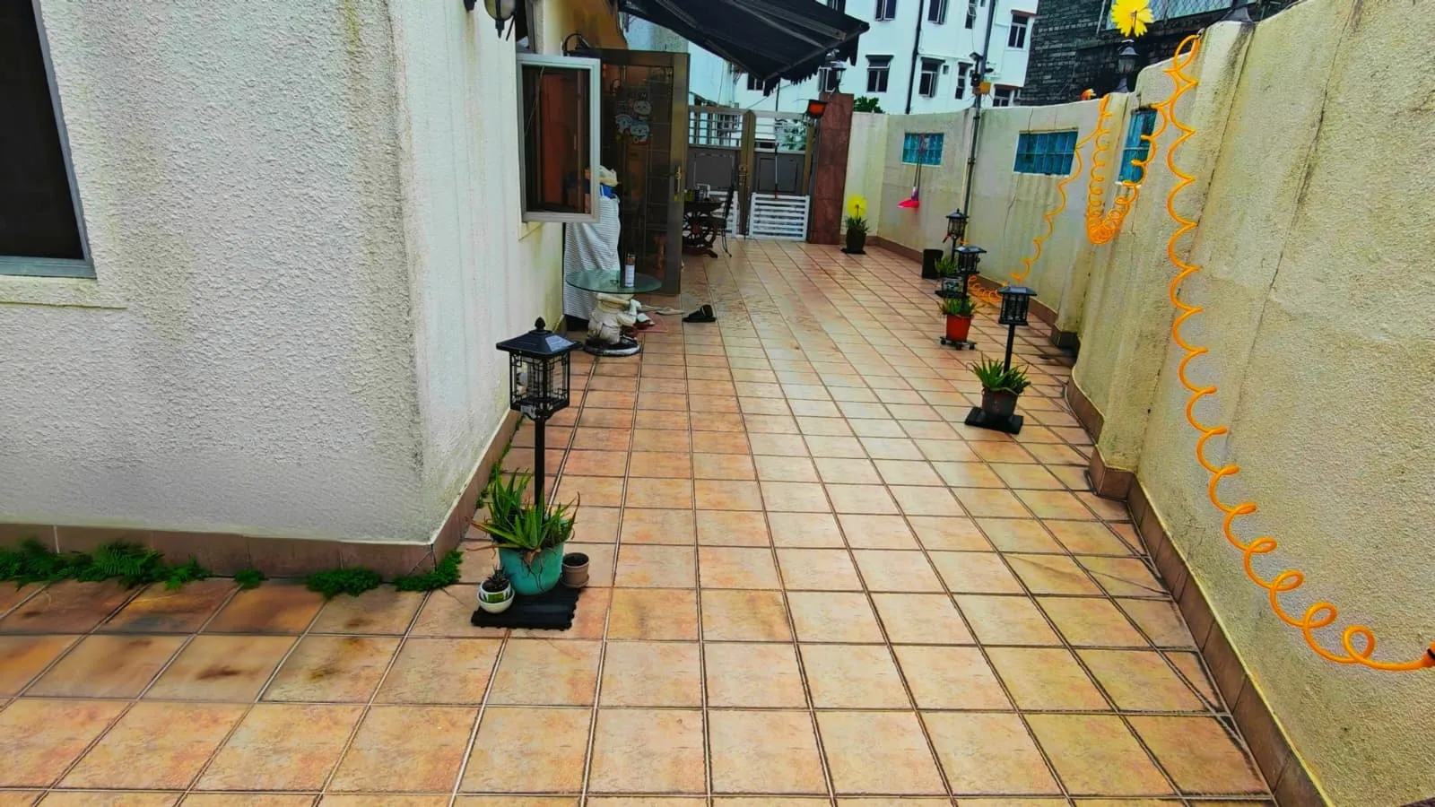 元朗 水蕉老圍●地下連花園