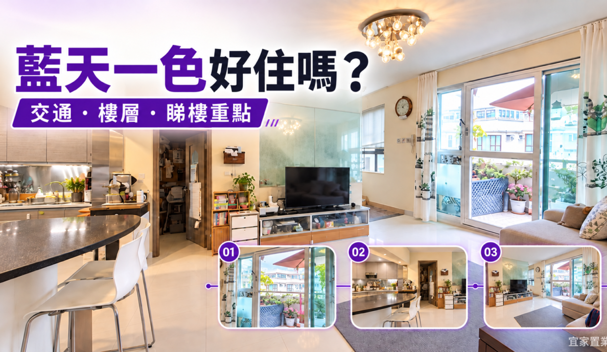 藍天一色交通樓層及睇樓重點