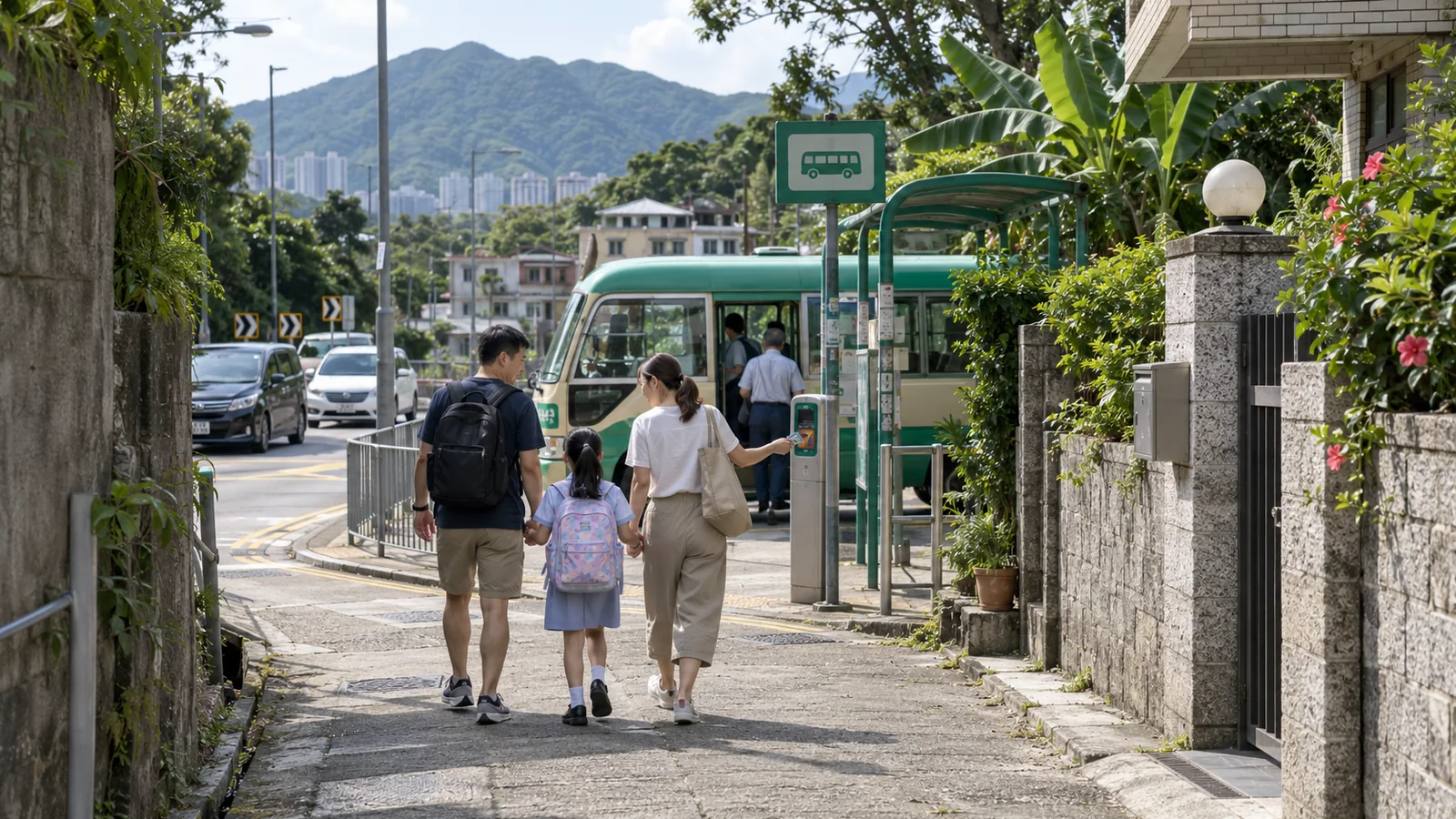 永平村買家進行門到門交通測試示意圖